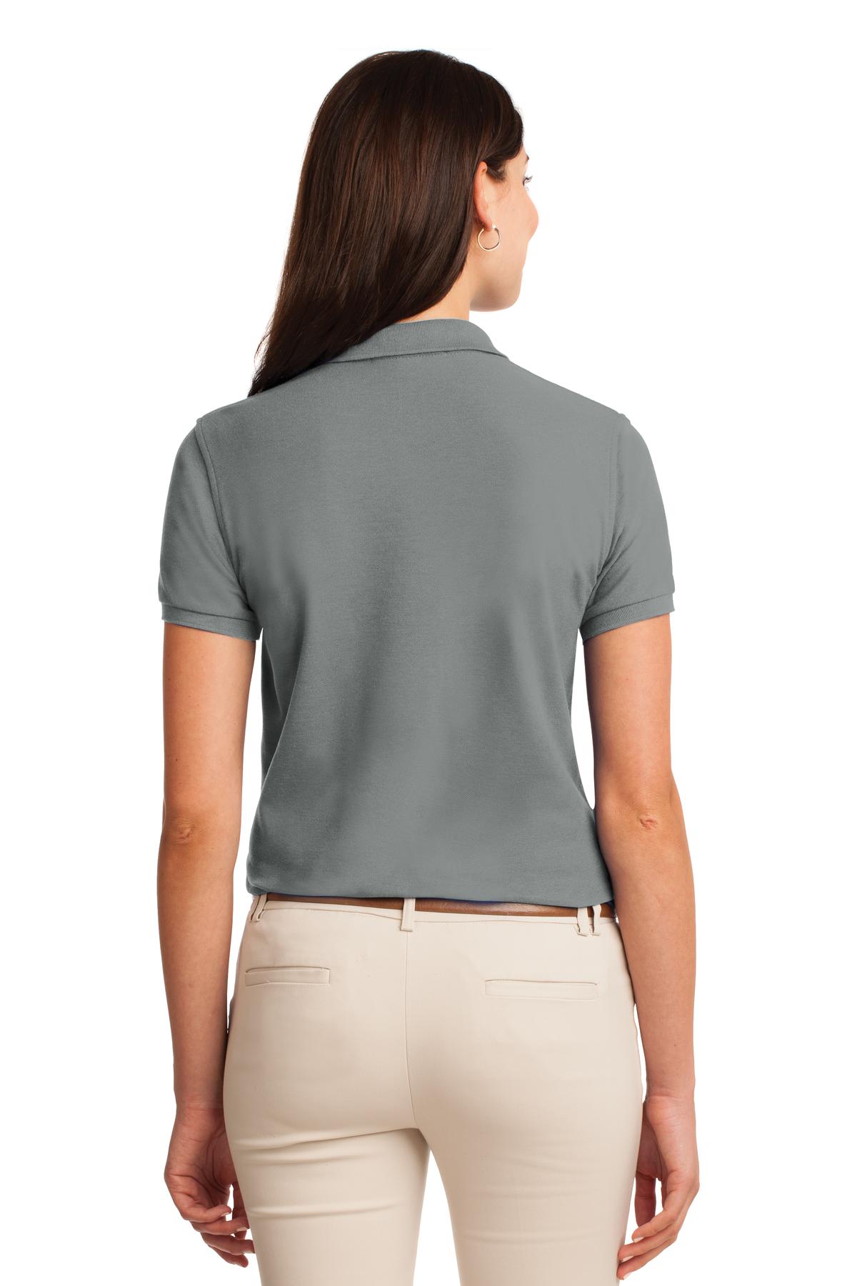 Port Authority Women's Silk Touch Polo - Cool Grey