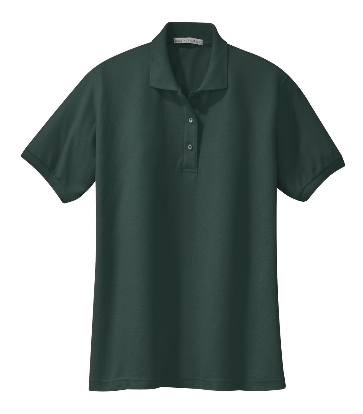 Port Authority Women's Silk Touch Polo - Dark Green