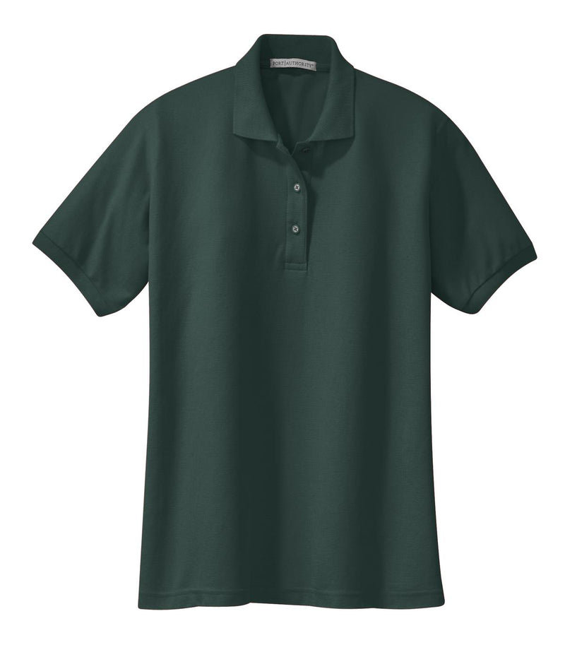 Port Authority Women's Silk Touch Polo - Dark Green