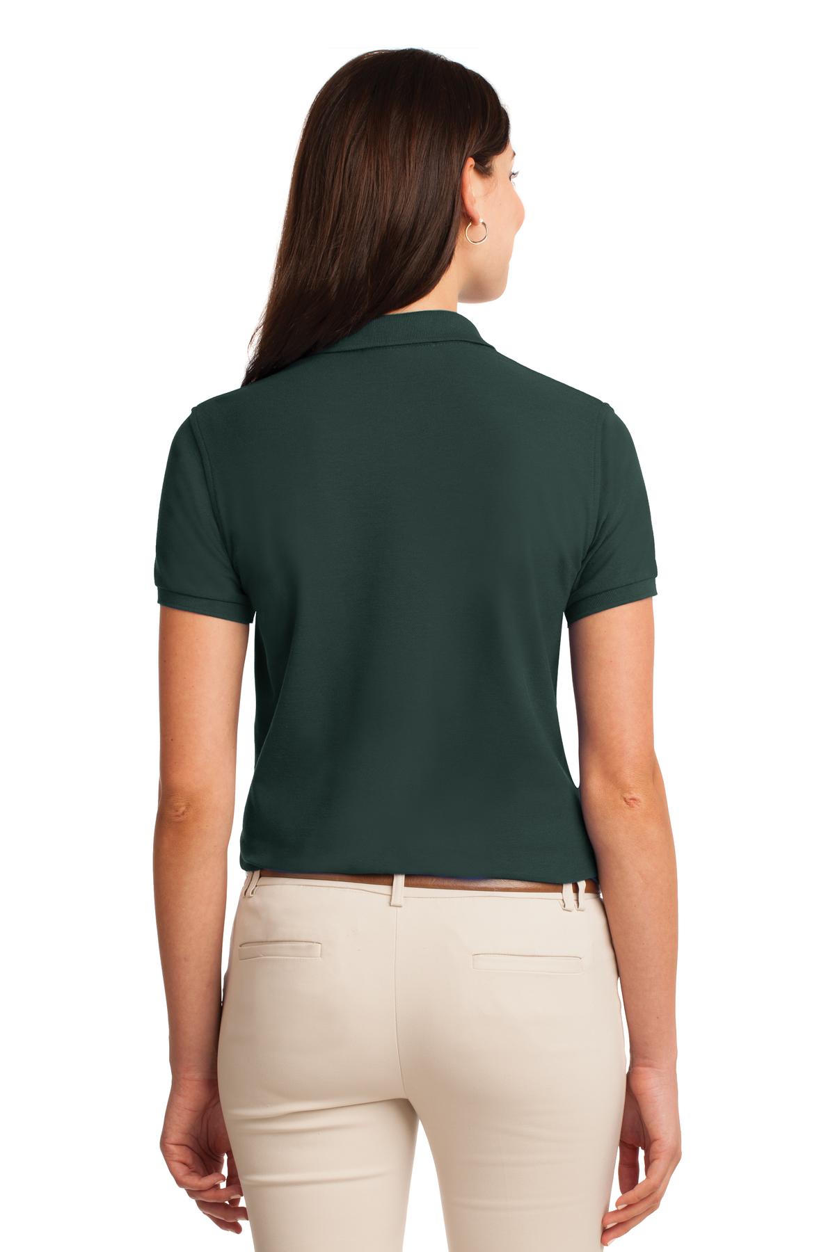 Port Authority Women's Silk Touch Polo - Dark Green