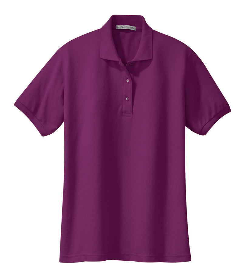 Port Authority Women's Silk Touch Polo - Deep Berry