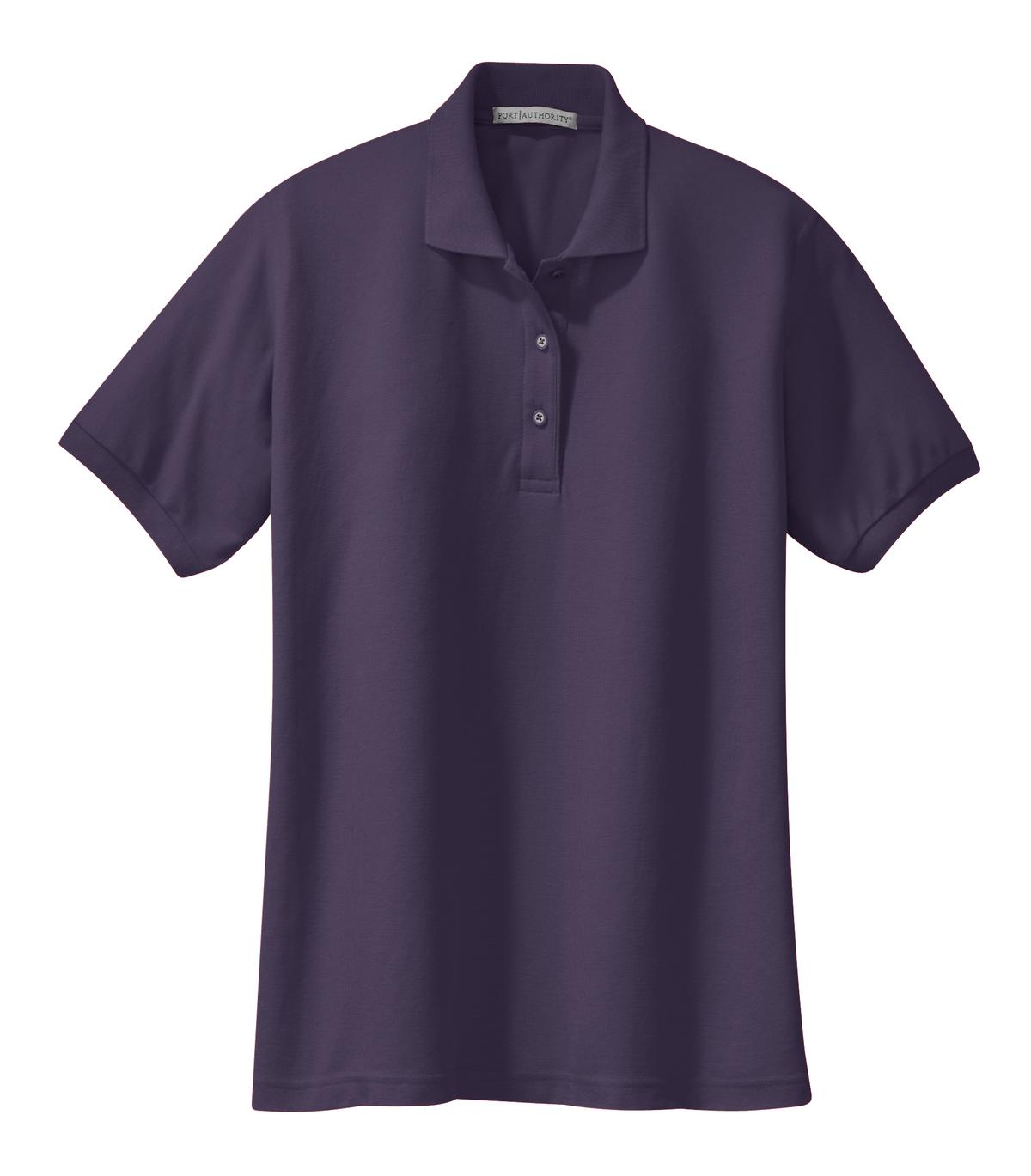 Port Authority Women's Silk Touch Polo - Eggplant