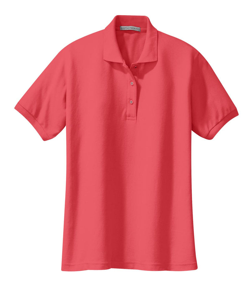 Port Authority Women's Silk Touch Polo - Hibiscus