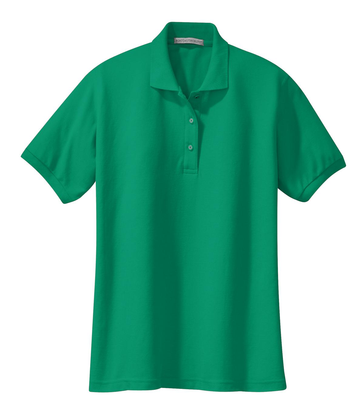 Port Authority Women's Silk Touch Polo - Kelly Green