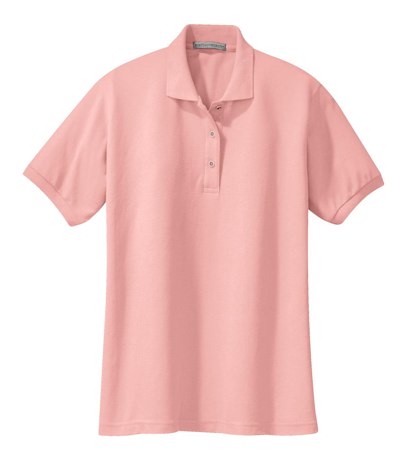 Port Authority Women's Silk Touch Polo - Light Pink