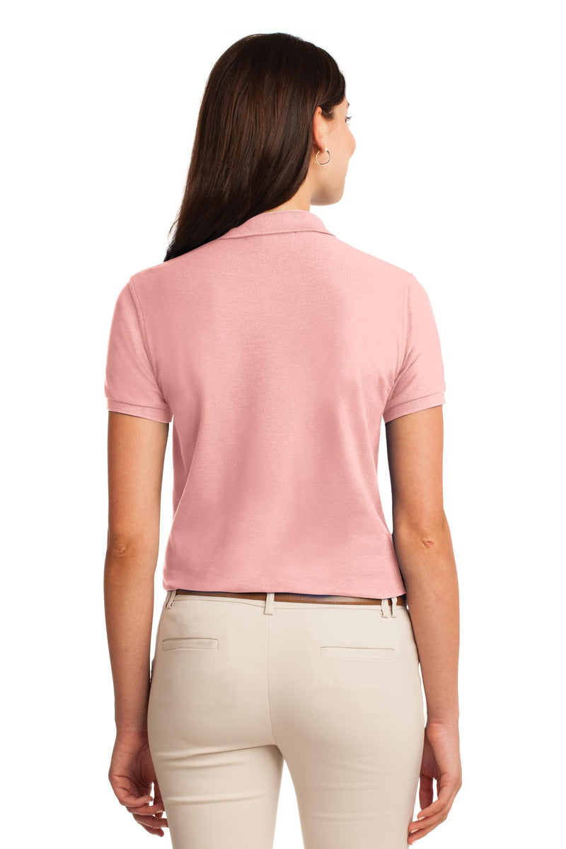 Port Authority Women's Silk Touch Polo - Light Pink