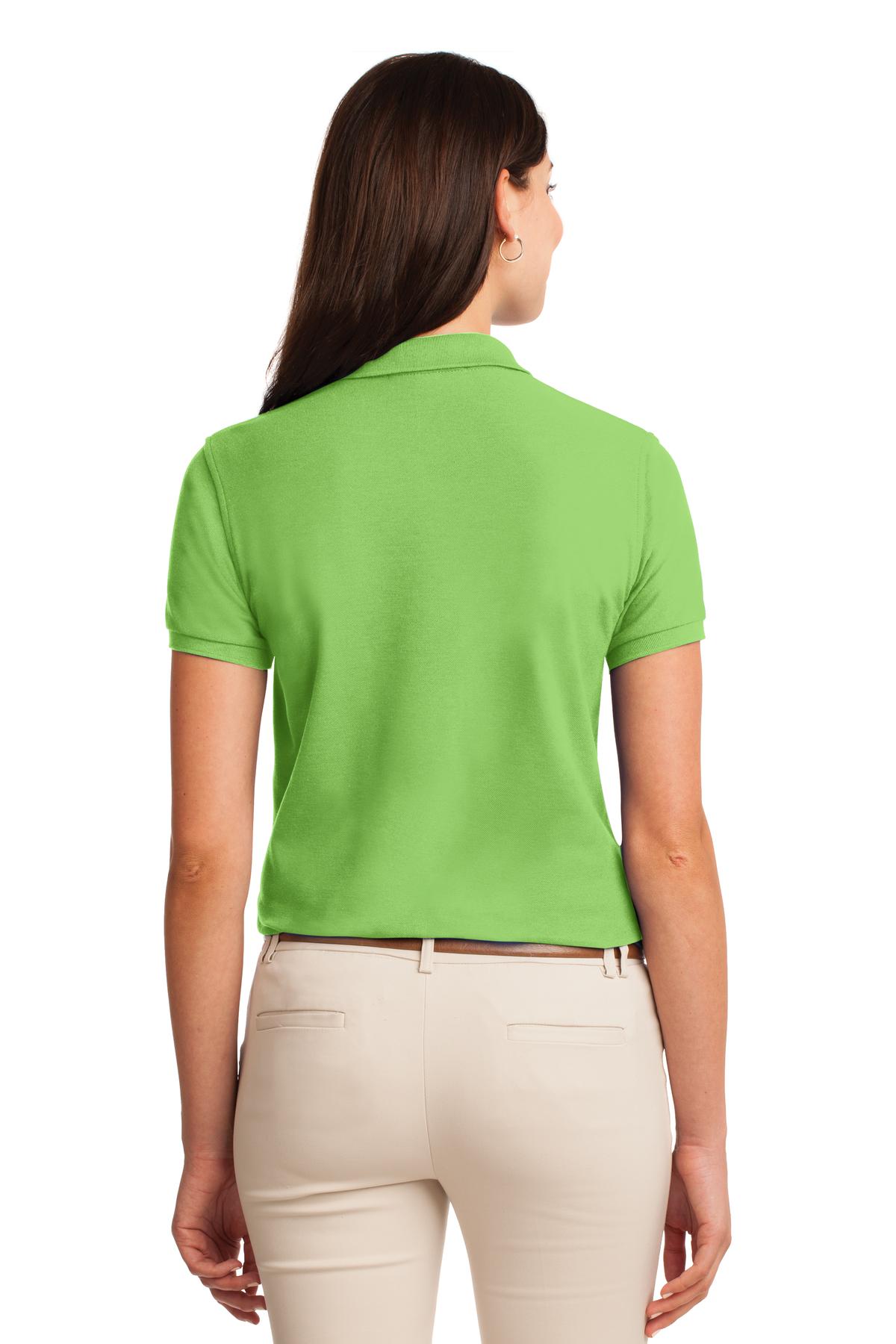 Port Authority Women's Silk Touch Polo - Lime