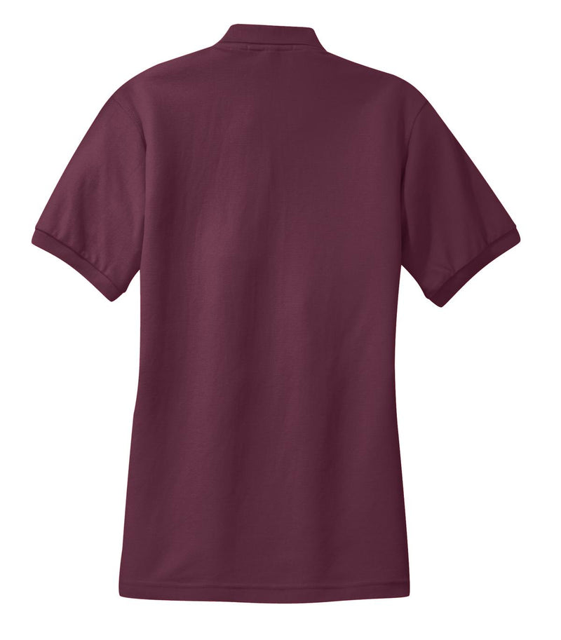 Port Authority Women's Silk Touch Polo - Maroon