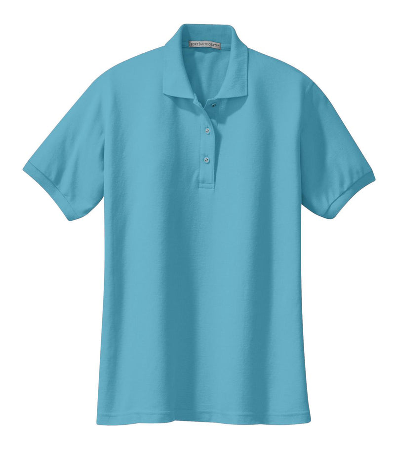 Port Authority Women's Silk Touch Polo - Maui Blue