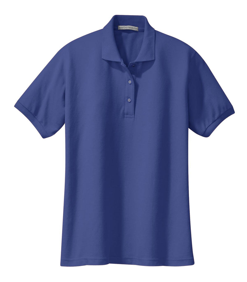 Port Authority Women's Silk Touch Polo - Mediterranean Blue
