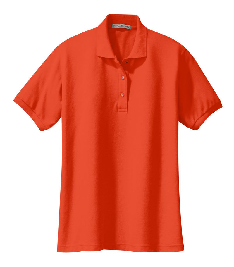 Port Authority Women's Silk Touch Polo - Orange