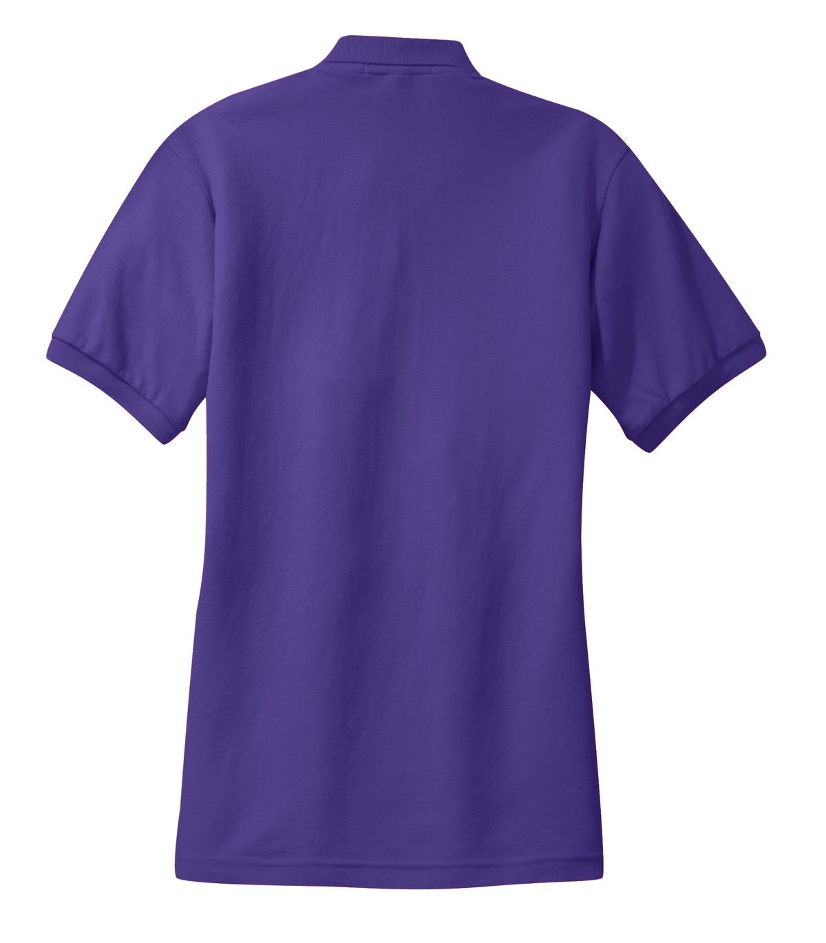 Port Authority Women's Silk Touch Polo - Purple