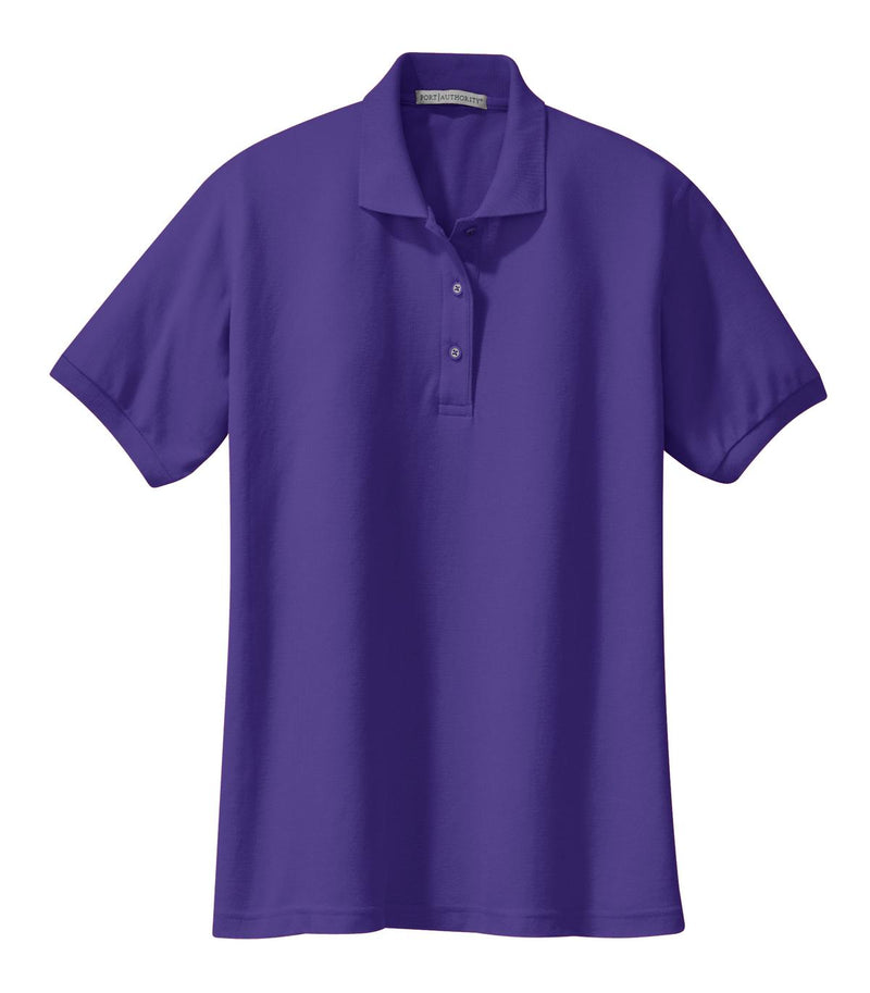 Port Authority Women's Silk Touch Polo - Purple