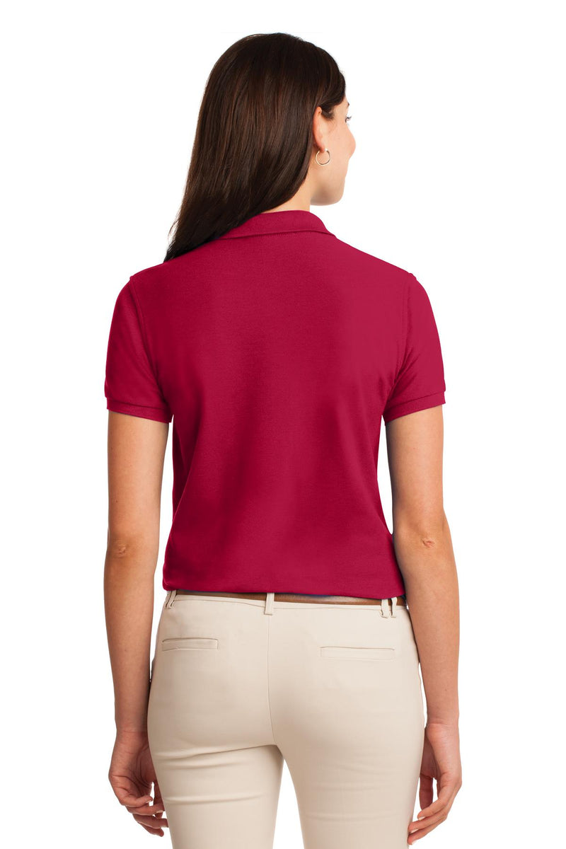 Port Authority Women's Silk Touch Polo - Red