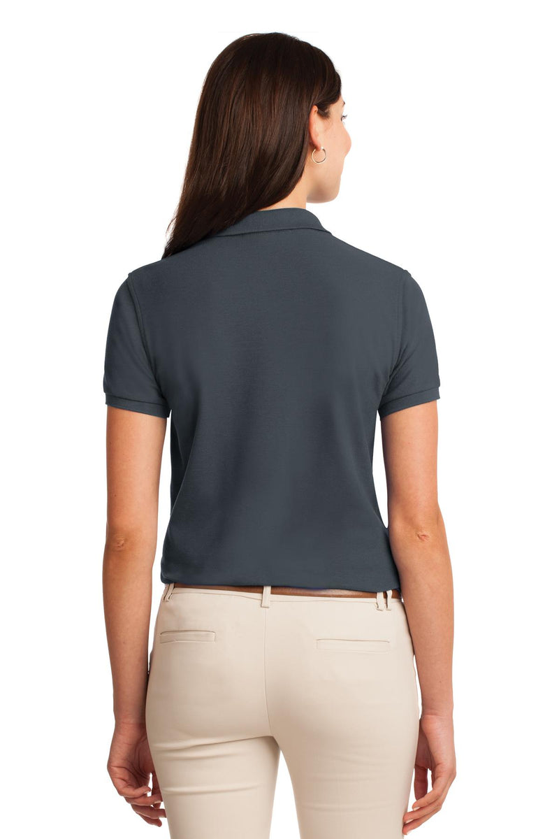 Port Authority Women's Silk Touch Polo - Steel Grey