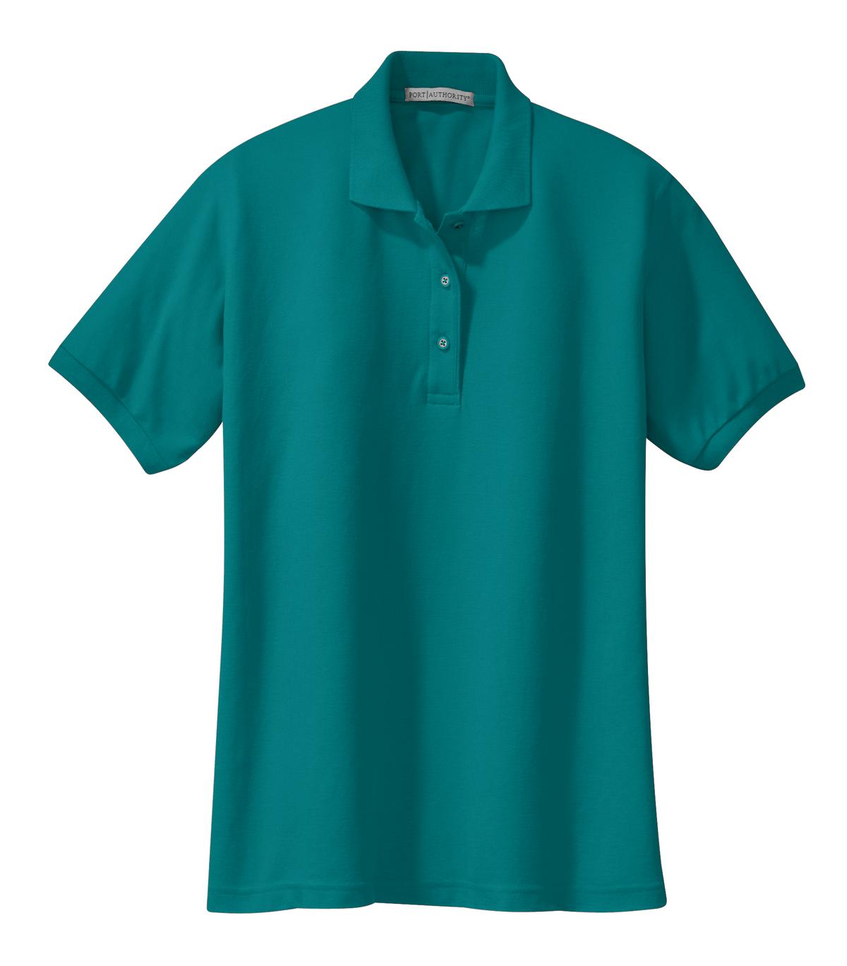 Port Authority Women's Silk Touch Polo - Teal Green