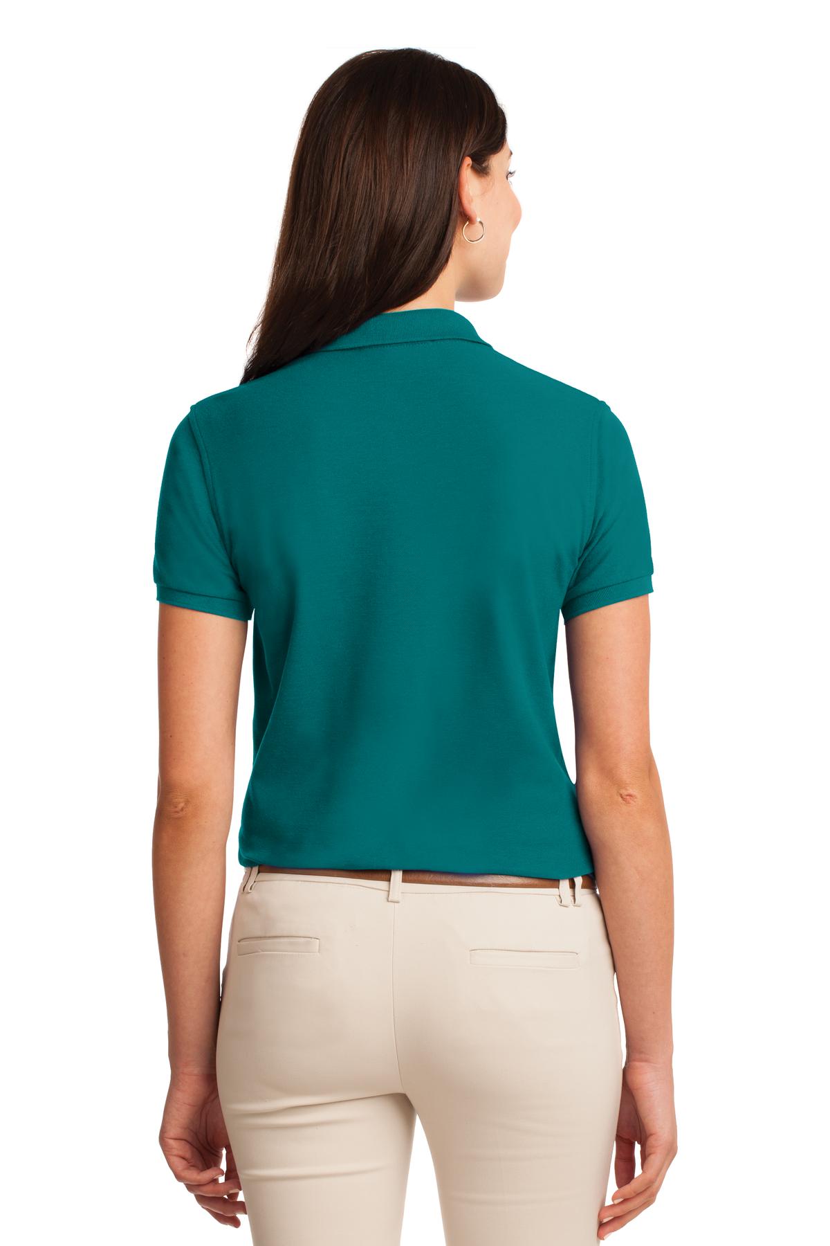 Port Authority Women's Silk Touch Polo - Teal Green