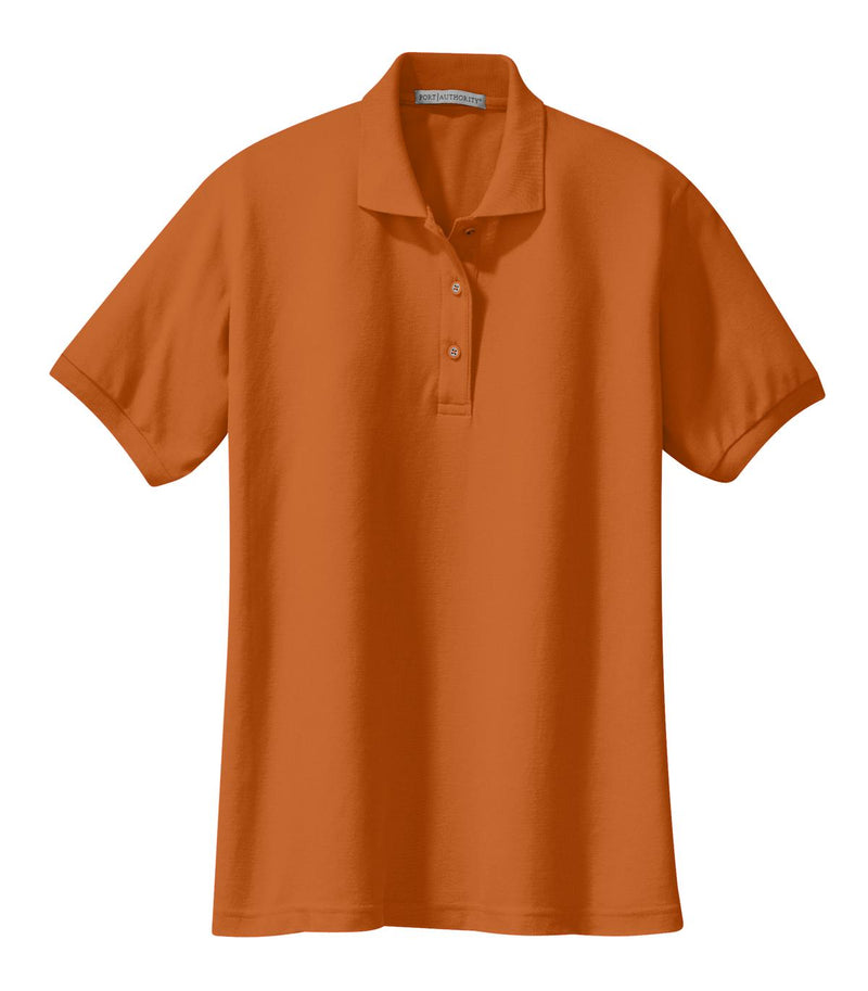 Port Authority Women's Silk Touch Polo - Texas Orange