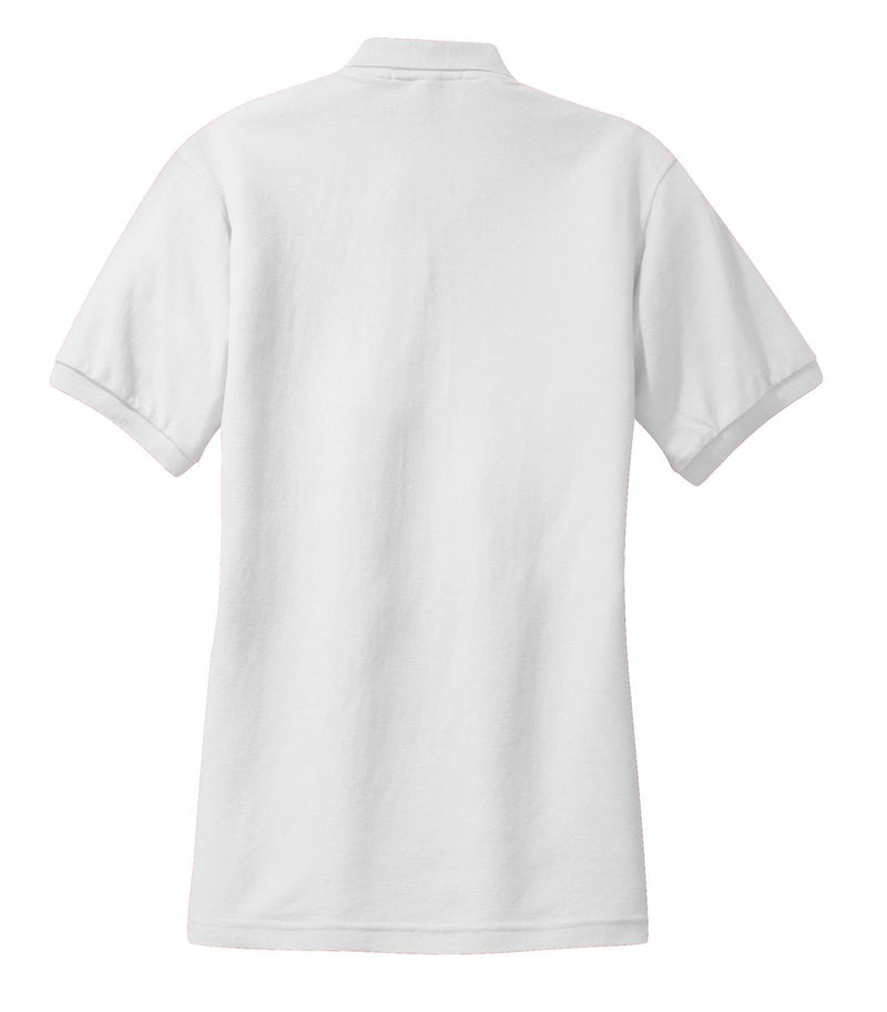 Port Authority Women's Silk Touch Polo - White