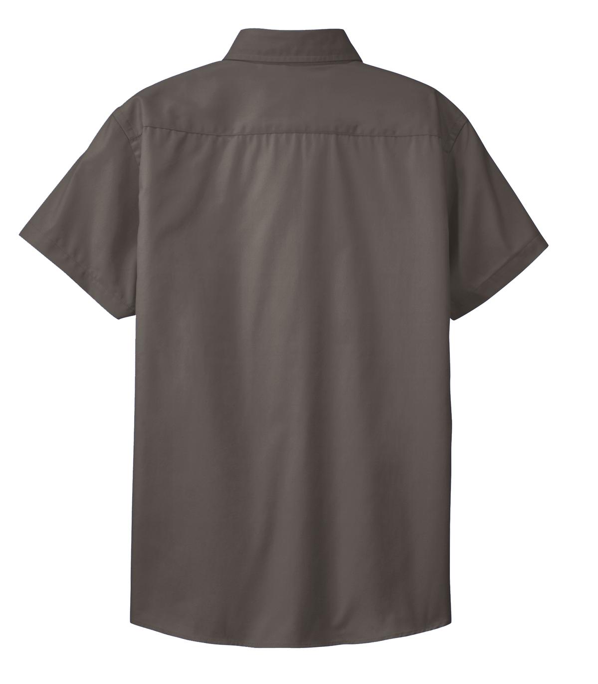 Port Authority Women's Short Sleeve Easy Care  Shirt - Bark