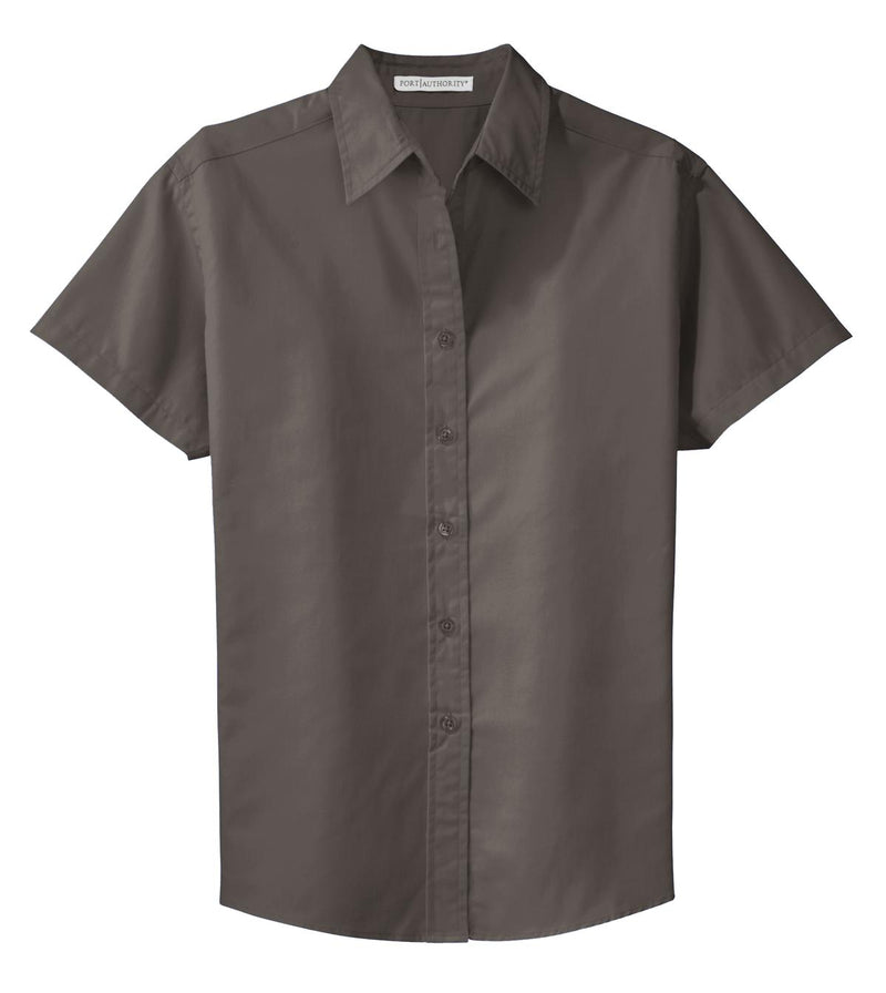 Port Authority Women's Short Sleeve Easy Care  Shirt - Bark