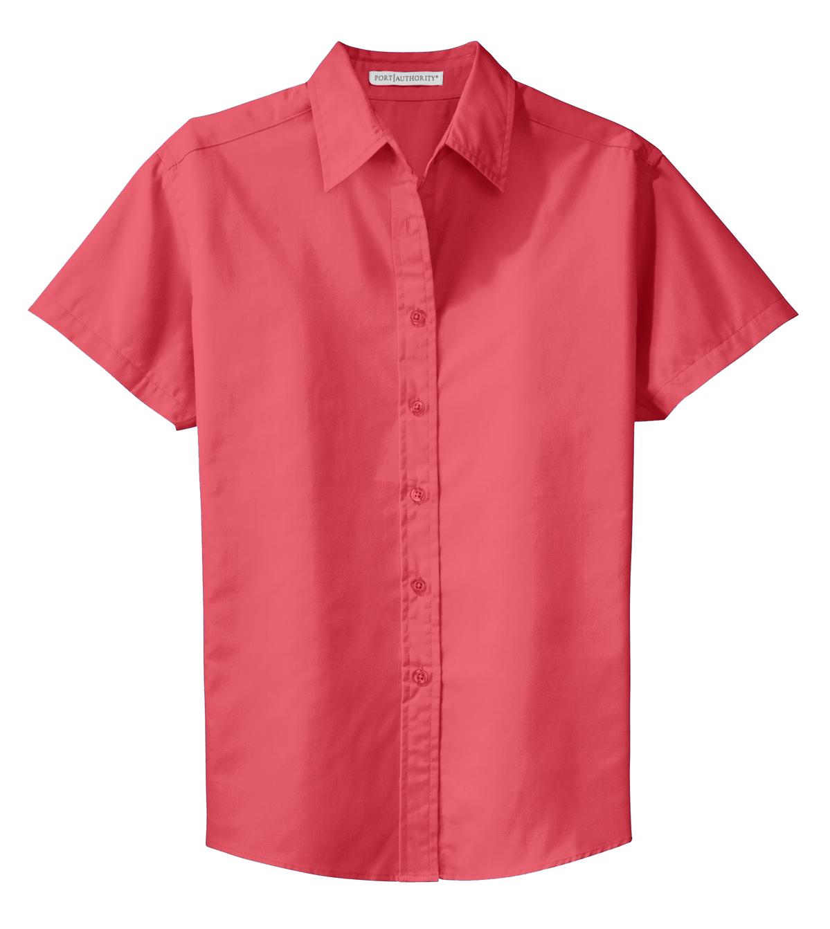 Port Authority Women's Short Sleeve Easy Care  Shirt - Hibiscus