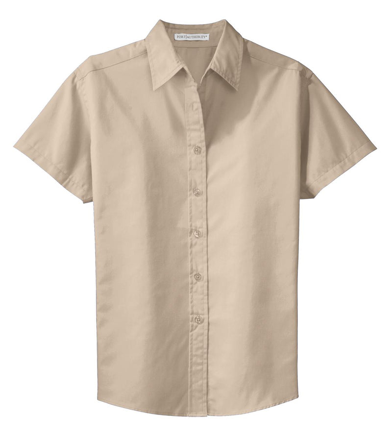 Port Authority Women's Short Sleeve Easy Care  Shirt - Stone