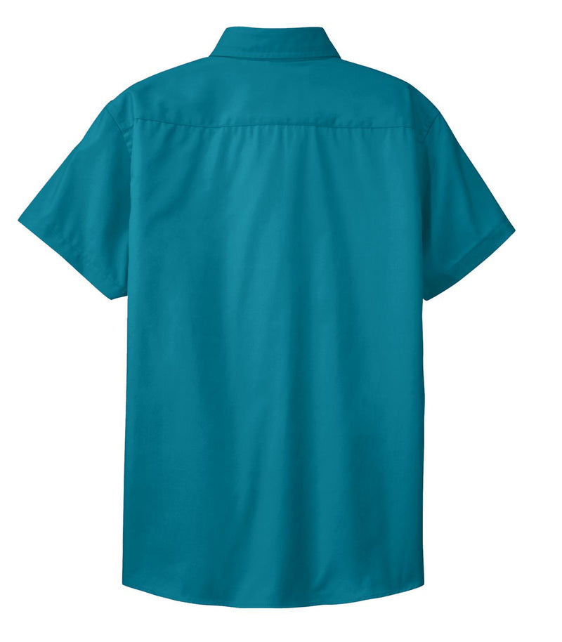 Port Authority Women's Short Sleeve Easy Care  Shirt - Teal Green