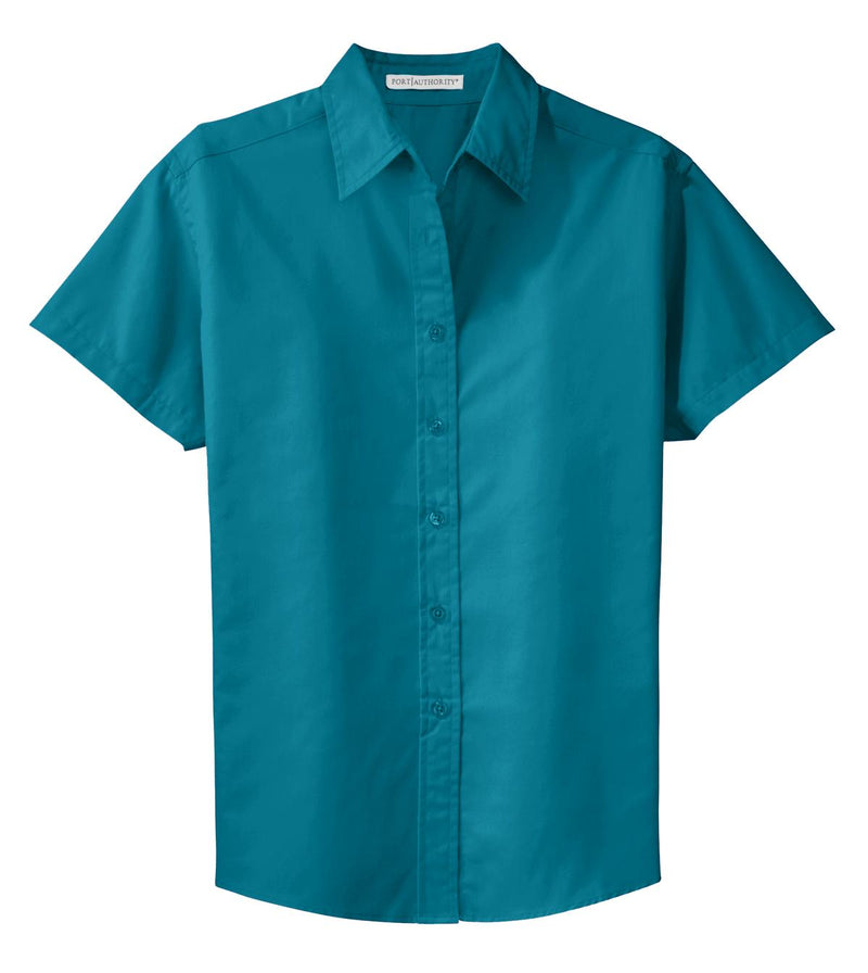 Port Authority Women's Short Sleeve Easy Care  Shirt - Teal Green