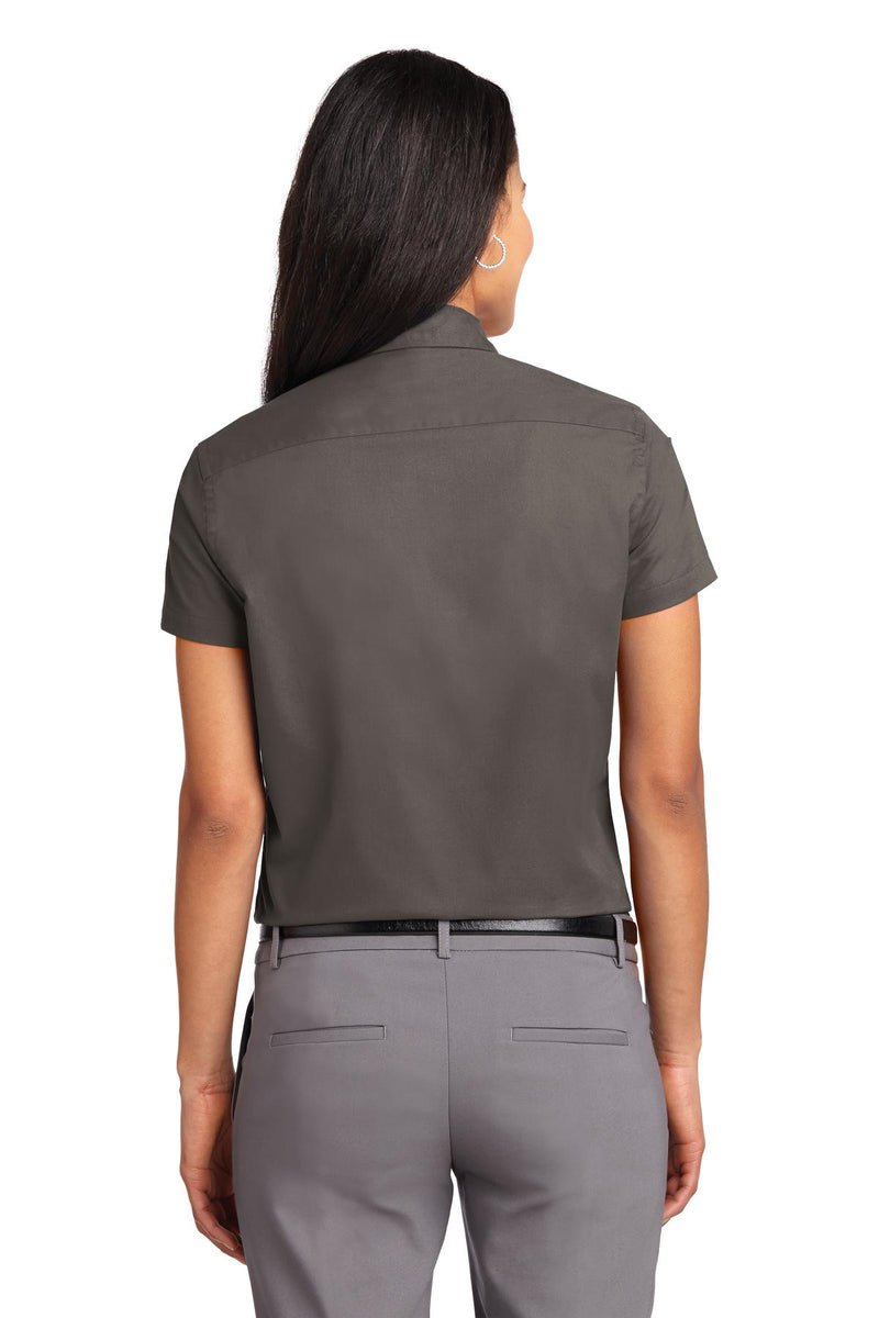 Port Authority Women's Short Sleeve Easy Care  Shirt - Bark
