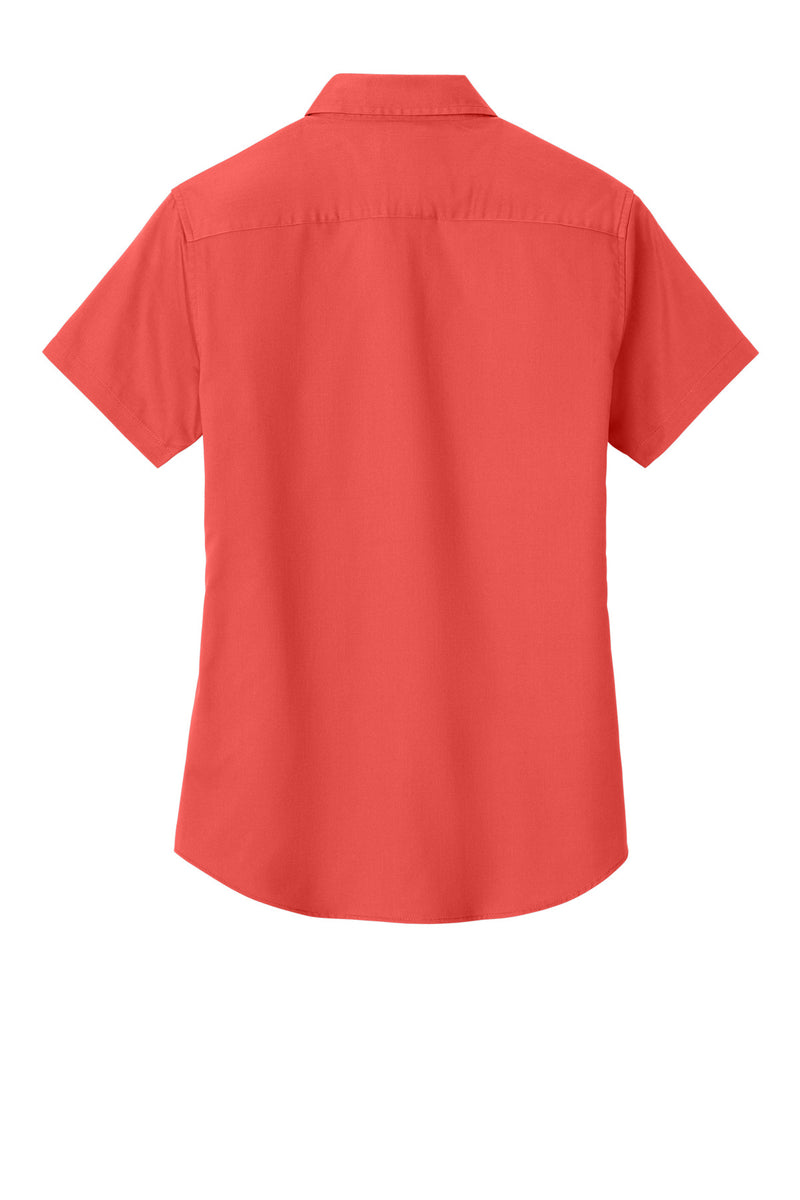 Port Authority Women's Short Sleeve Easy Care  Shirt - Hibiscus