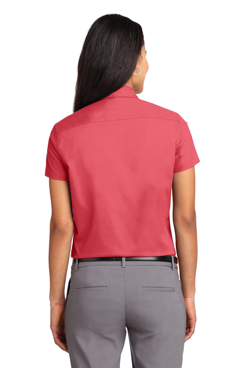 Port Authority Women's Short Sleeve Easy Care  Shirt - Hibiscus