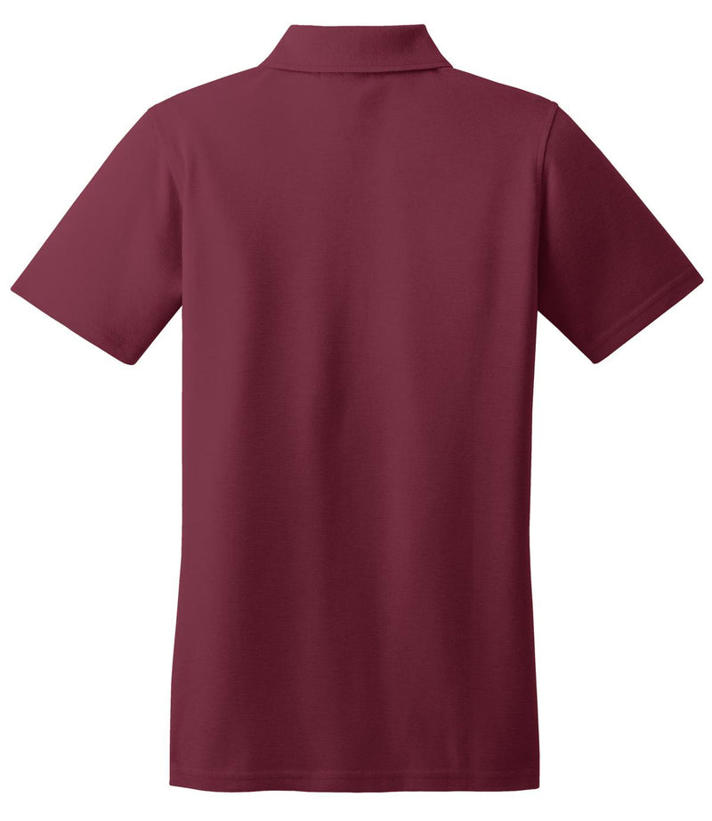 Port Authority Women's Stain-Resistant Polo - Burgundy