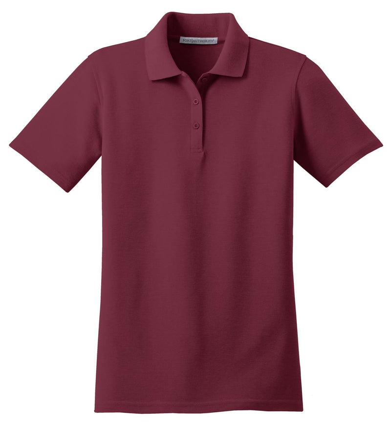 Port Authority Women's Stain-Resistant Polo - Burgundy