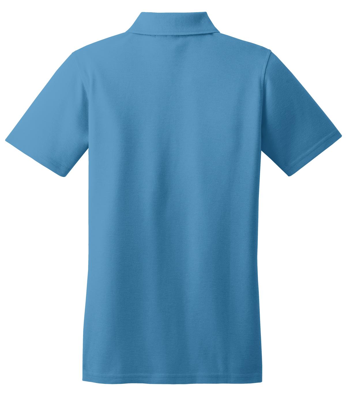 Port Authority Women's Stain-Resistant Polo - Celadon Blue