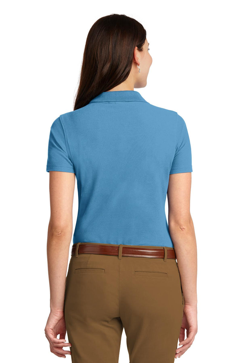 Port Authority Women's Stain-Resistant Polo - Celadon Blue