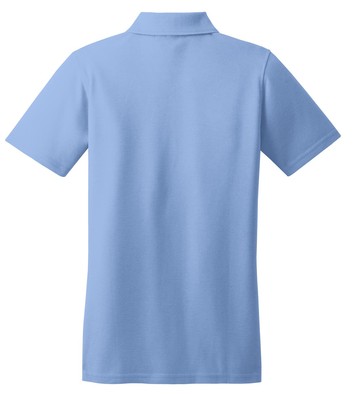 Port Authority Women's Stain-Resistant Polo - Light Blue
