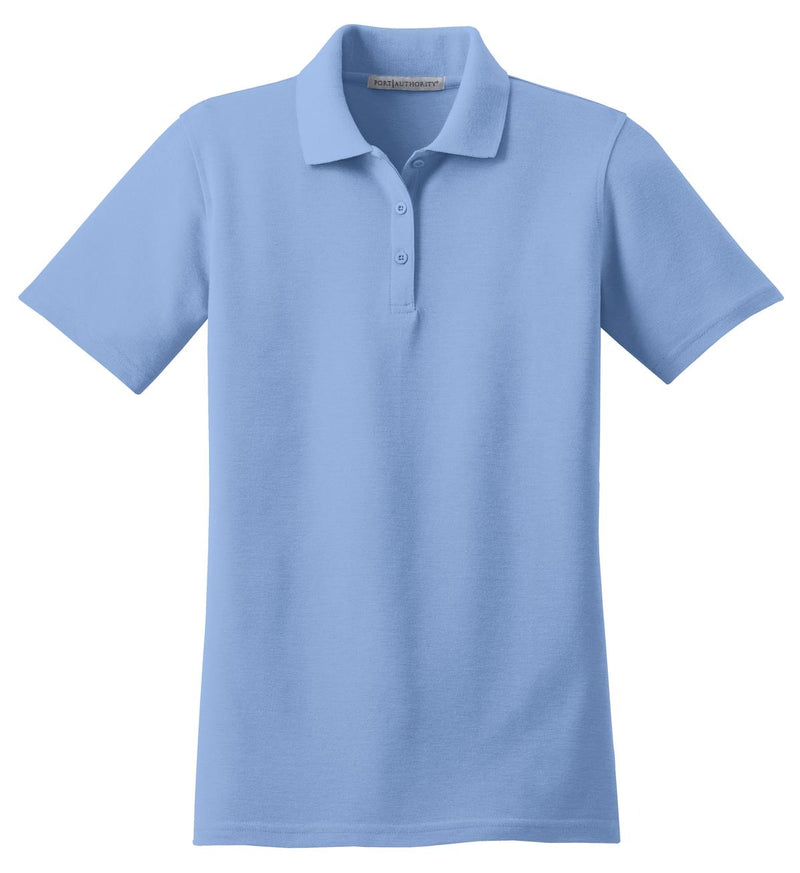 Port Authority Women's Stain-Resistant Polo - Light Blue