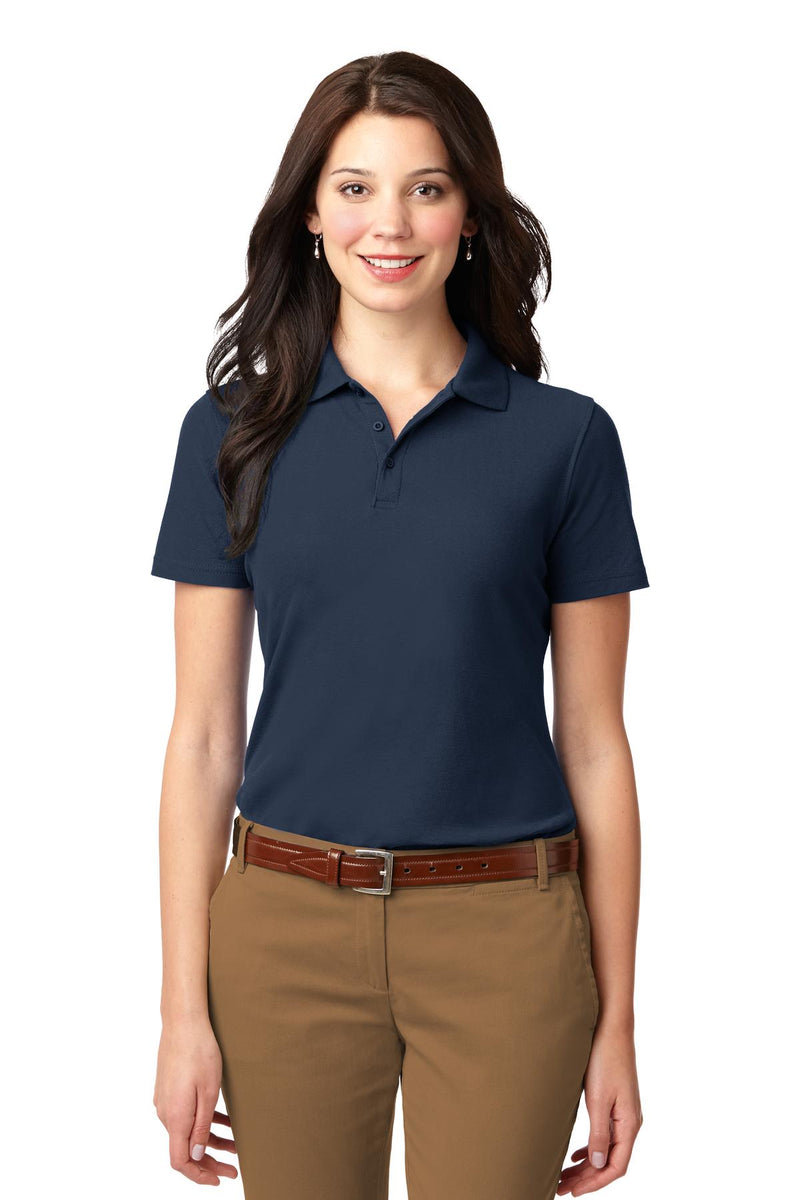 Port Authority Women's Stain-Resistant Polo - Navy