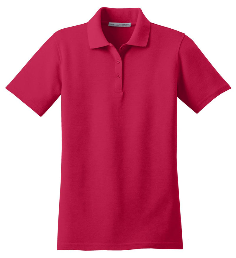 Port Authority Women's Stain-Resistant Polo - Red