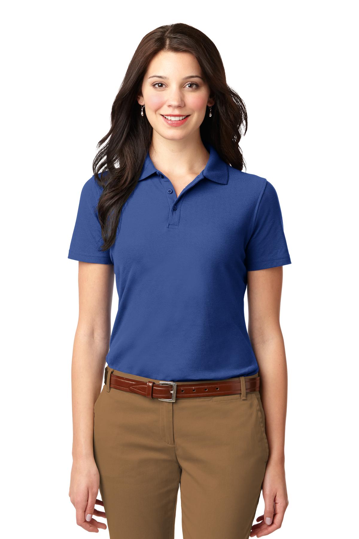 Port Authority Women's Stain-Resistant Polo - Royal