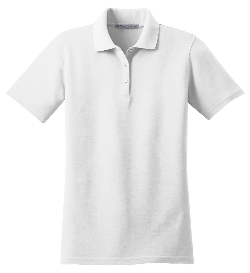 Port Authority Women's Stain-Resistant Polo - White