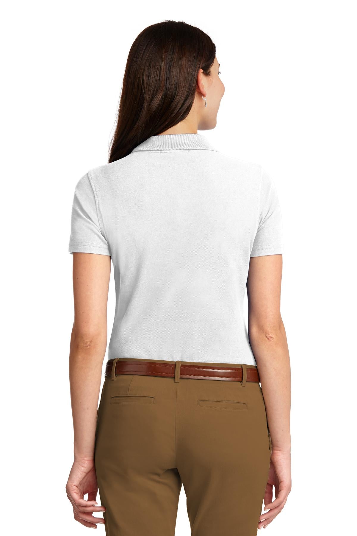 Port Authority Women's Stain-Resistant Polo - White