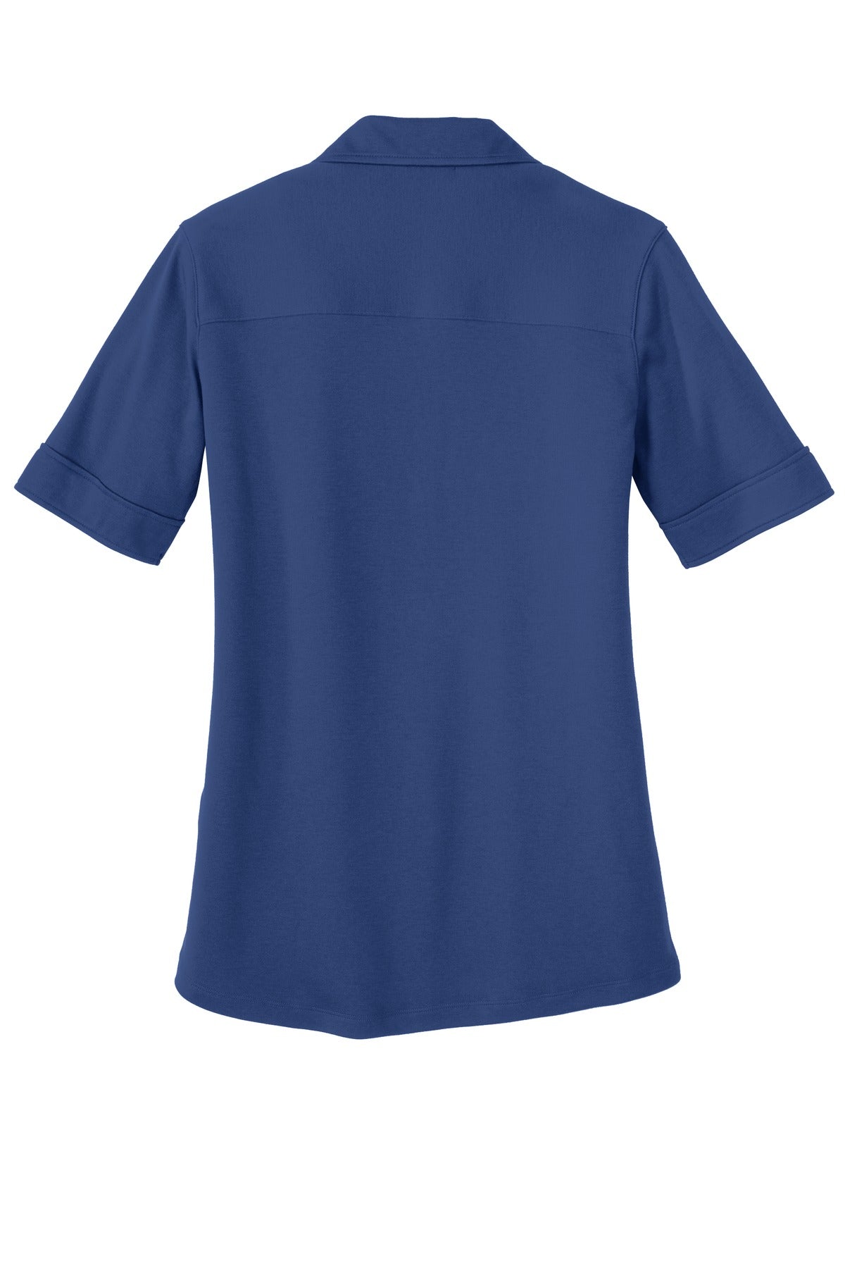 Port Authority Ladies Silk Touch Interlock Performance Polo - Royal