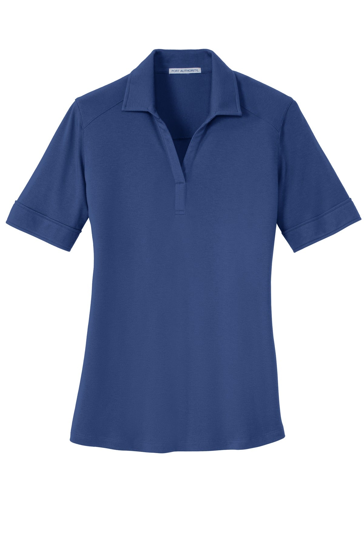 Port Authority Ladies Silk Touch Interlock Performance Polo - Royal