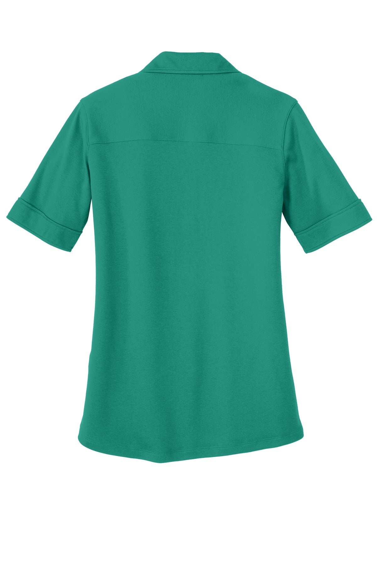 Port Authority Ladies Silk Touch Interlock Performance Polo - Verdant Green