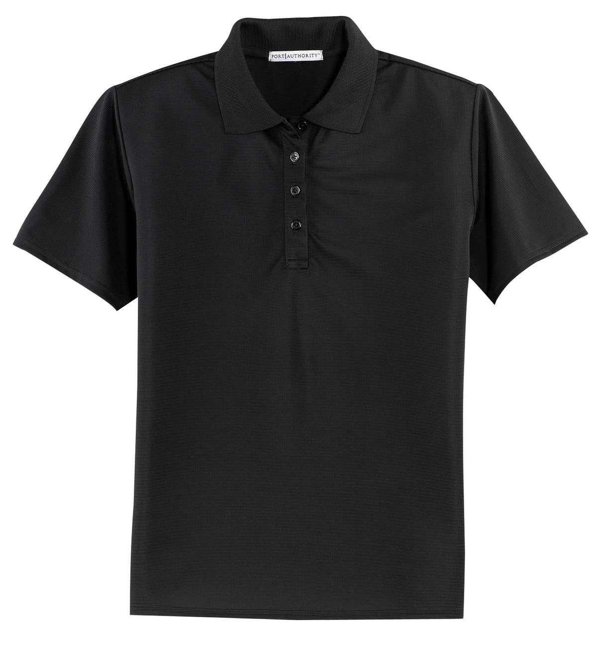 Port Authority Women's Dry Zone Ottoman Polo - Black