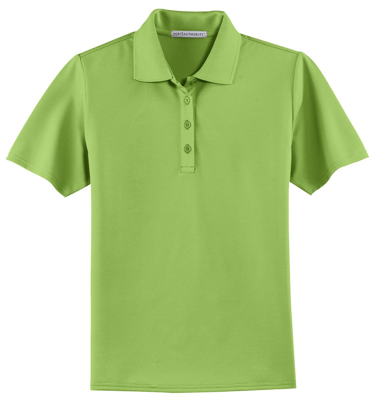 Port Authority Women's Dry Zone Ottoman Polo - Green Oasis