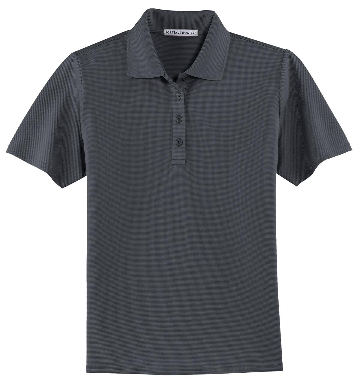Port Authority Women's Dry Zone Ottoman Polo - Iron Grey