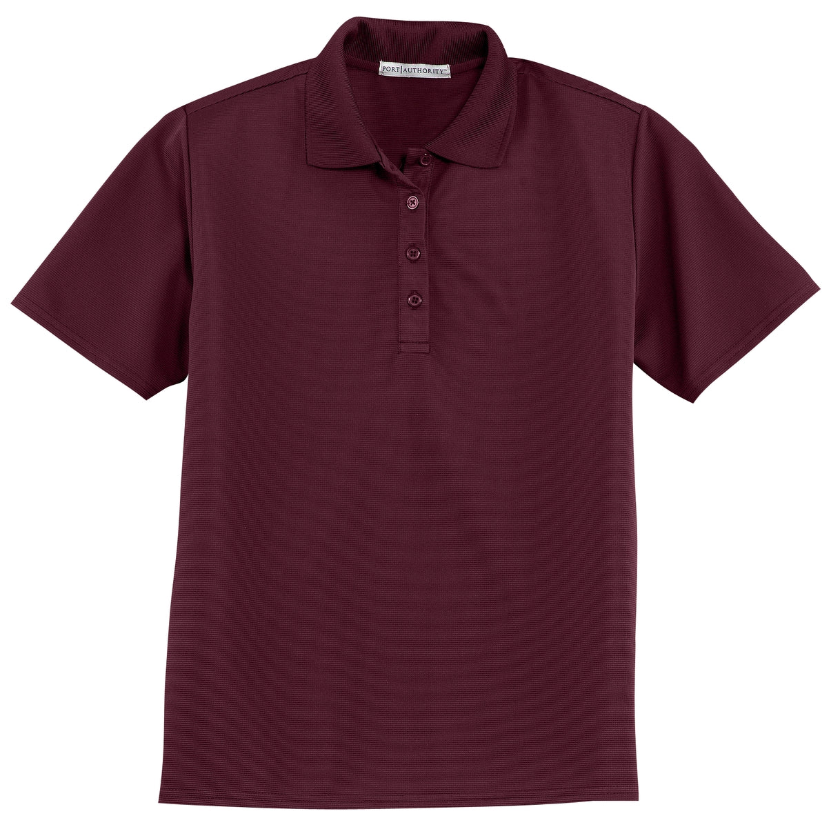 Port Authority Women's Dry Zone Ottoman Polo - Maroon